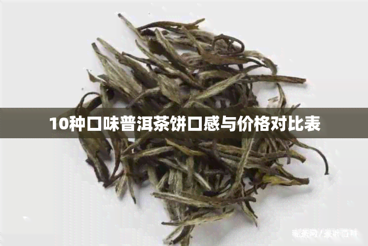 10种口味普洱茶饼口感与价格对比表