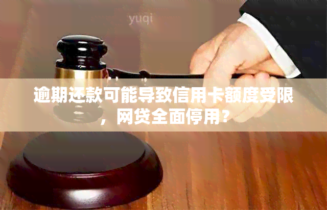 逾期还款可能导致信用卡额度受限，网贷全面停用？