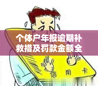 个体户年报逾期补救措及罚款金额全解：如何避免罚款并进行有效补救？