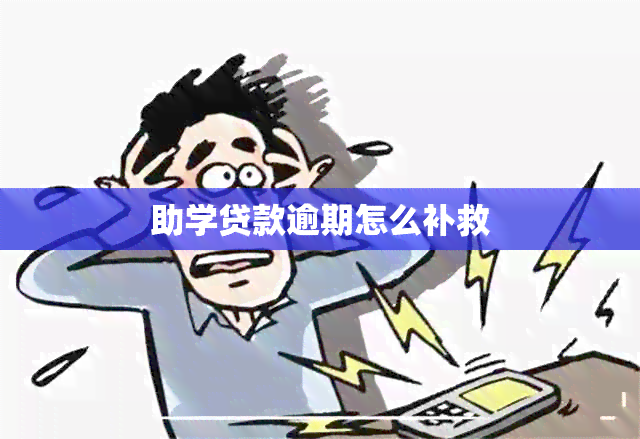 助学贷款逾期怎么补救