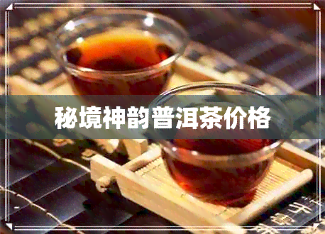 秘境神韵普洱茶价格