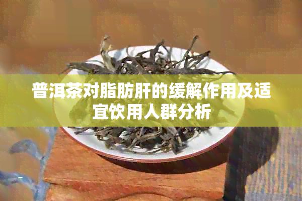 普洱茶对脂肪肝的缓解作用及适宜饮用人群分析