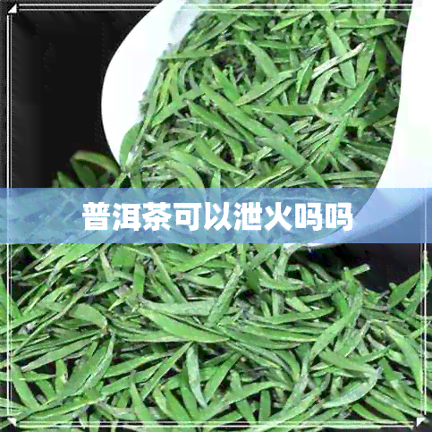 普洱茶可以泄火吗吗