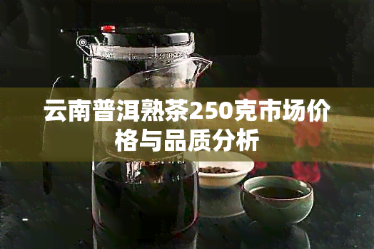 云南普洱熟茶250克市场价格与品质分析