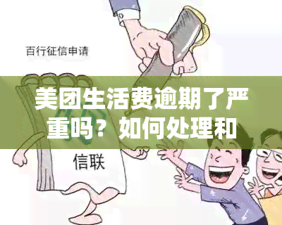 美团生活费逾期了严重吗？如何处理和避免影响信用？