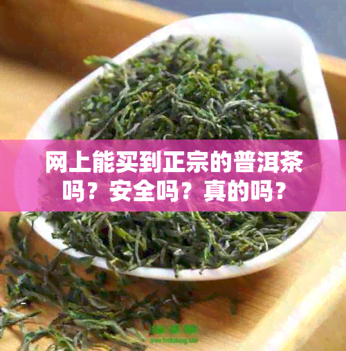 网上能买到正宗的普洱茶吗？安全吗？真的吗？