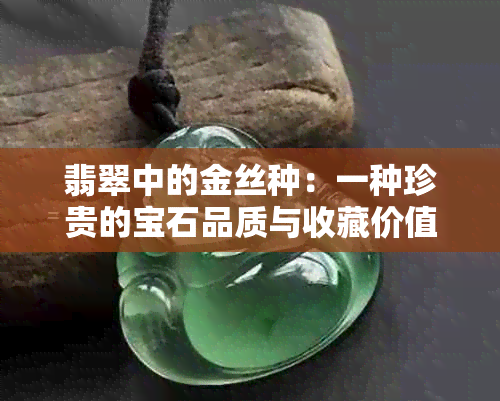 翡翠中的金丝种：一种珍贵的宝石品质与收藏价值解析