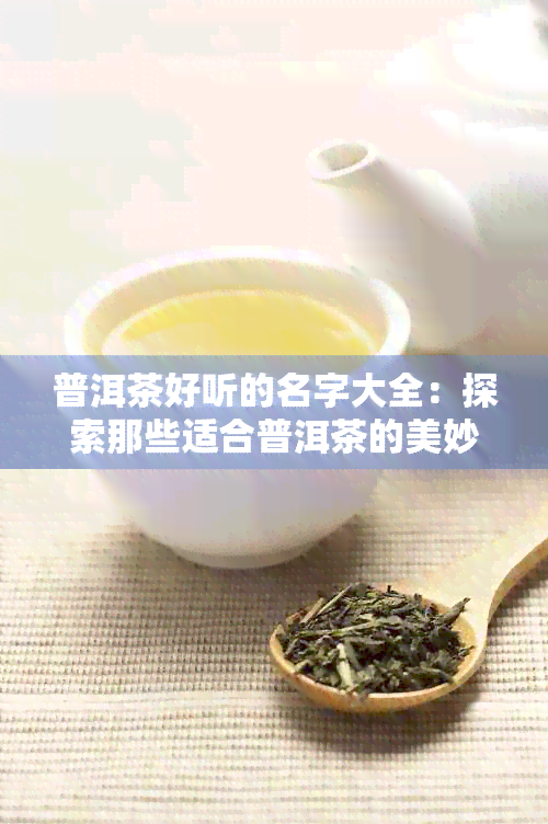 普洱茶好听的名字大全：探索那些适合普洱茶的美妙名称