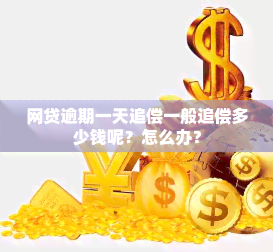 网贷逾期一天追偿一般追偿多少钱呢？怎么办？