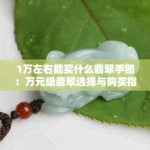 1万左右能买什么翡翠手镯：万元级翡翠选择与购买指南