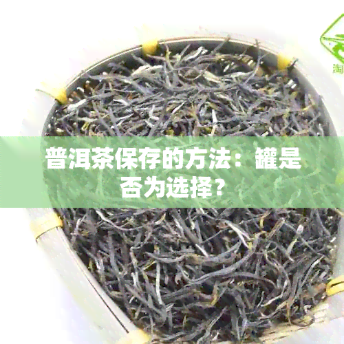 普洱茶保存的方法：罐是否为选择？