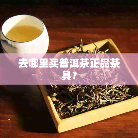 去哪里买普洱茶正品茶具？