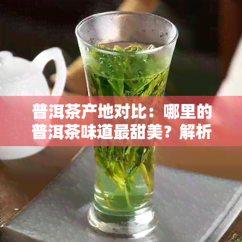 普洱茶产地对比：哪里的普洱茶味道最甜美？解析各地普洱茶特色及产区特点