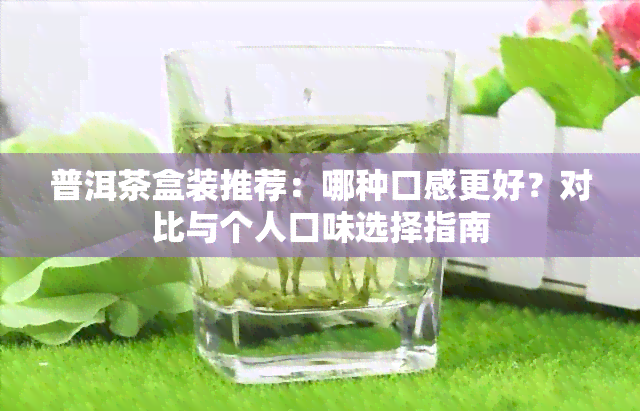 普洱茶盒装推荐：哪种口感更好？对比与个人口味选择指南