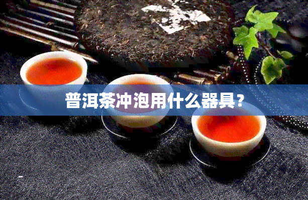 普洱茶冲泡用什么器具？