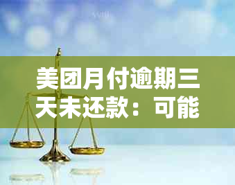 美团月付逾期三天未还款：可能面临的财务困扰与解决方案