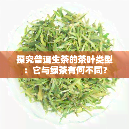 探究普洱生茶的茶叶类型：它与绿茶有何不同？