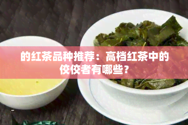 的红茶品种推荐：高档红茶中的佼佼者有哪些？