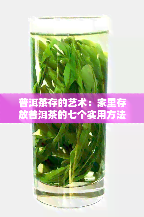 普洱茶存的艺术：家里存放普洱茶的七个实用方法