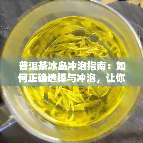 普洱茶冰岛冲泡指南：如何正确选择与冲泡，让你品尝到口感