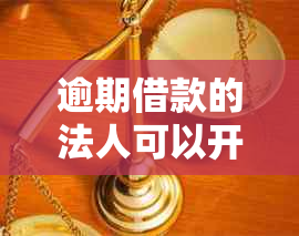 逾期借款的法人可以开设公司吗？探讨相关法规与解决方案