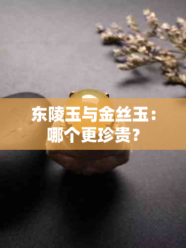 东陵玉与金丝玉：哪个更珍贵？