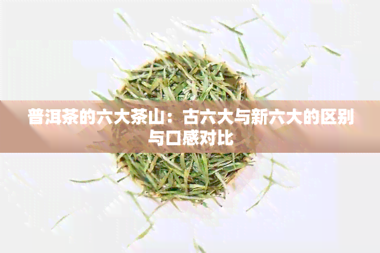 普洱茶的六大茶山：古六大与新六大的区别与口感对比