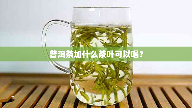 普洱茶加什么茶叶可以喝？