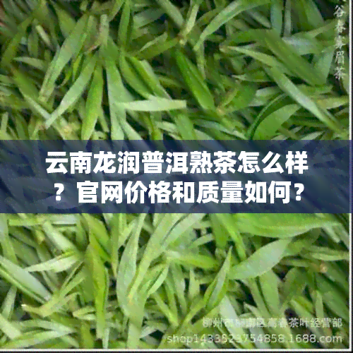 云南龙润普洱熟茶怎么样？官网价格和质量如何？