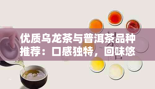 优质乌龙茶与普洱茶品种推荐：口感独特，回味悠长的茶叶精选