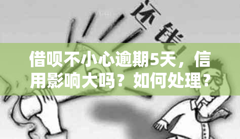 借呗不小心逾期5天，信用影响大吗？如何处理？