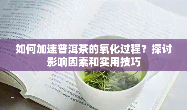 如何加速普洱茶的氧化过程？探讨影响因素和实用技巧