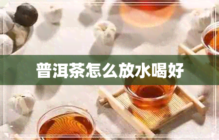 普洱茶怎么放水喝好