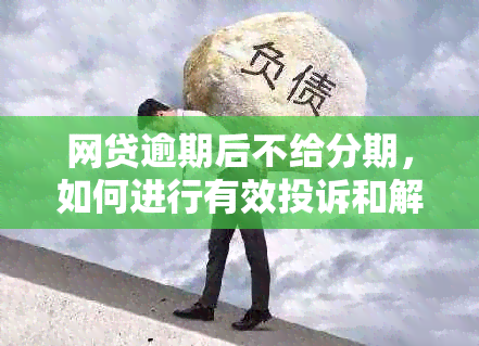 网贷逾期后不给分期，如何进行有效投诉和解决？全面指南解答用户疑问