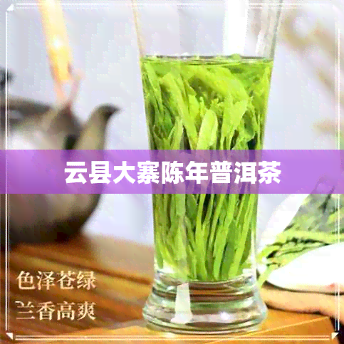 云县大寨陈年普洱茶