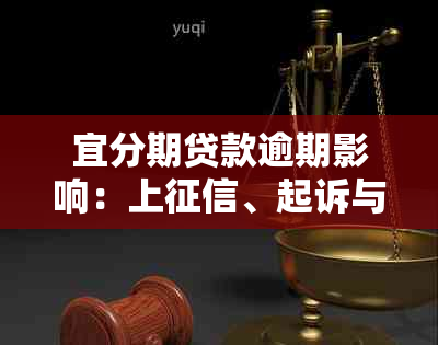 宜分期贷款逾期影响：上、起诉与拉黑名单的风险