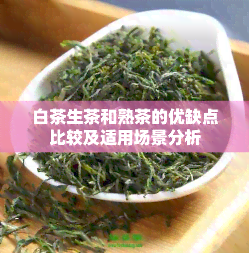 白茶生茶和熟茶的优缺点比较及适用场景分析