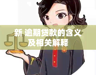 新 逾期贷款的含义及相关解释