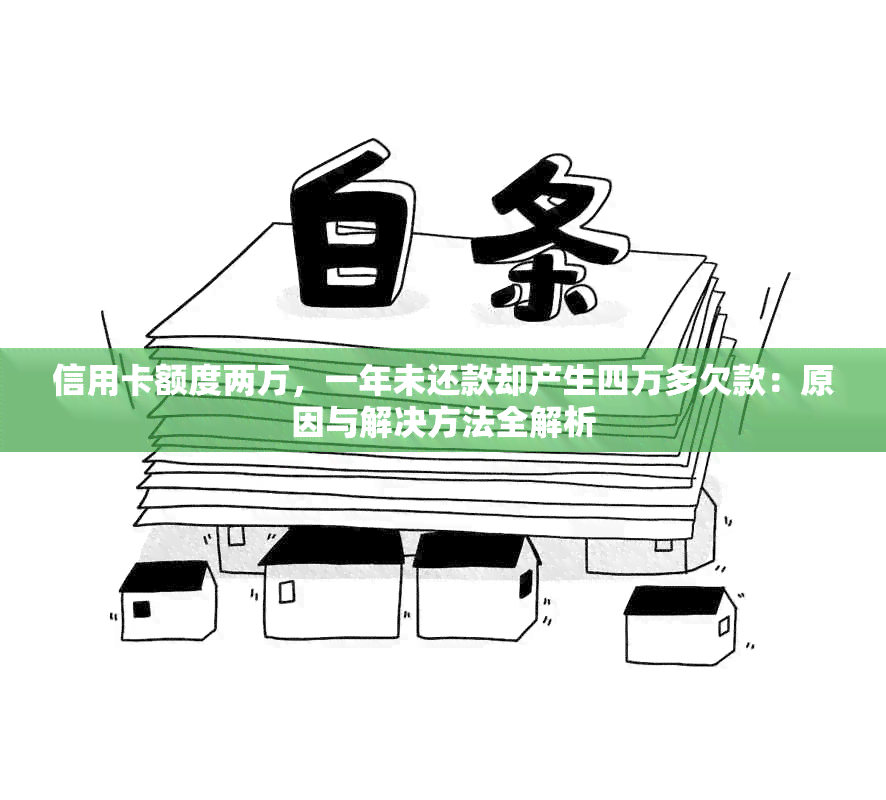 信用卡额度两万，一年未还款却产生四万多欠款：原因与解决方法全解析