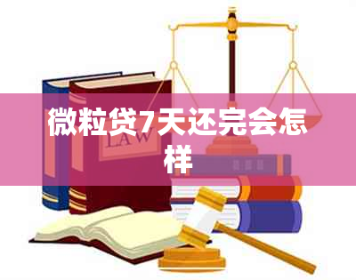 微粒贷7天还完会怎样