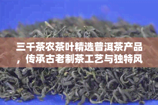 三千茶农茶叶精选普洱茶产品，传承古老制茶工艺与独特风味