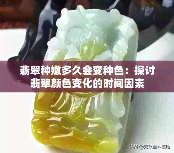 翡翠种嫩多久会变种色：探讨翡翠颜色变化的时间因素