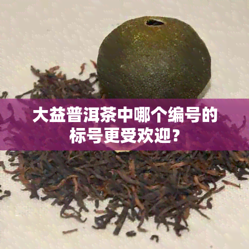 大益普洱茶中哪个编号的标号更受欢迎？