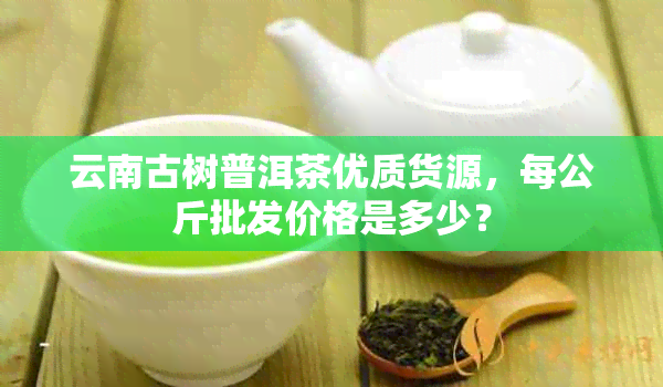 云南古树普洱茶优质货源，每公斤批发价格是多少？