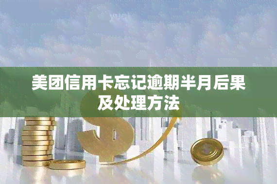 美团信用卡忘记逾期半月后果及处理方法