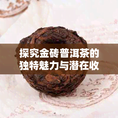 探究金砖普洱茶的独特魅力与潜在收藏价值