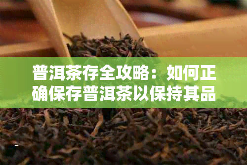 普洱茶存全攻略：如何正确保存普洱茶以保持其品质和口感？