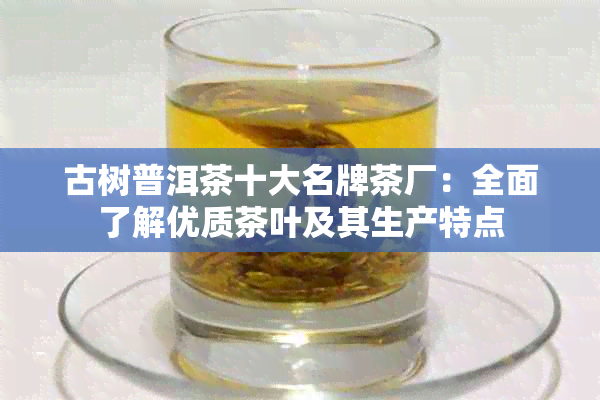 古树普洱茶十大名牌茶厂：全面了解优质茶叶及其生产特点