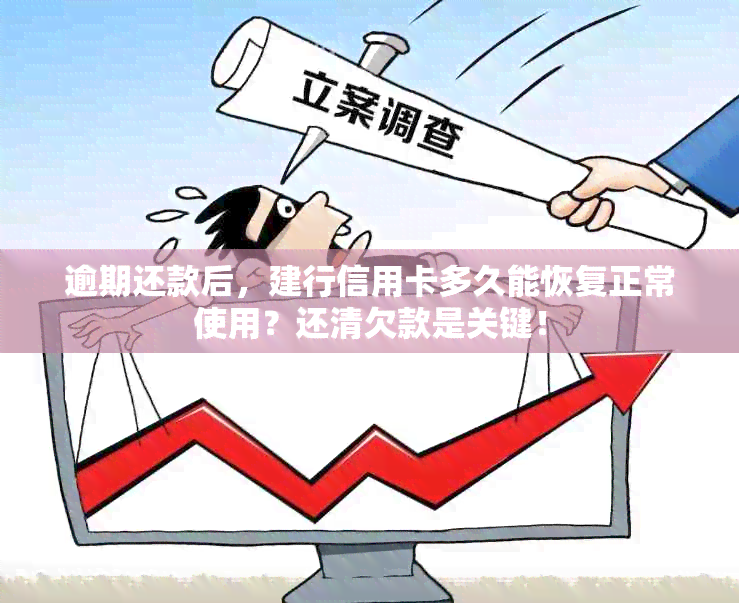 逾期还款后，建行信用卡多久能恢复正常使用？还清欠款是关键！