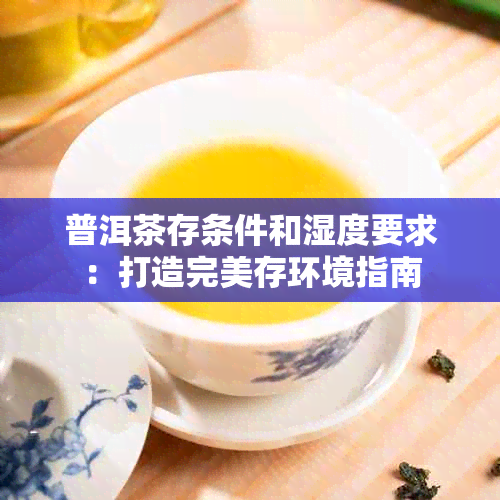 普洱茶存条件和湿度要求：打造完美存环境指南